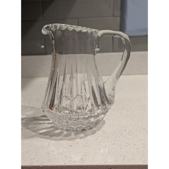 Nachtmann 40 Oz Crystal Pitcher Patrizia Pattern Glass Jug decor - Picture 14 of 14